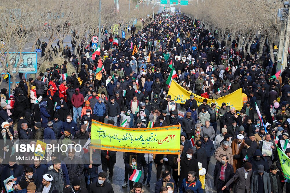 چهل و ششمین راهپیمایی ۲۲ بهمن در سراسر کشور