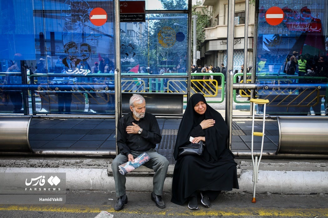 تشییع پیکر شهید اسماعیل هنیه در تهران