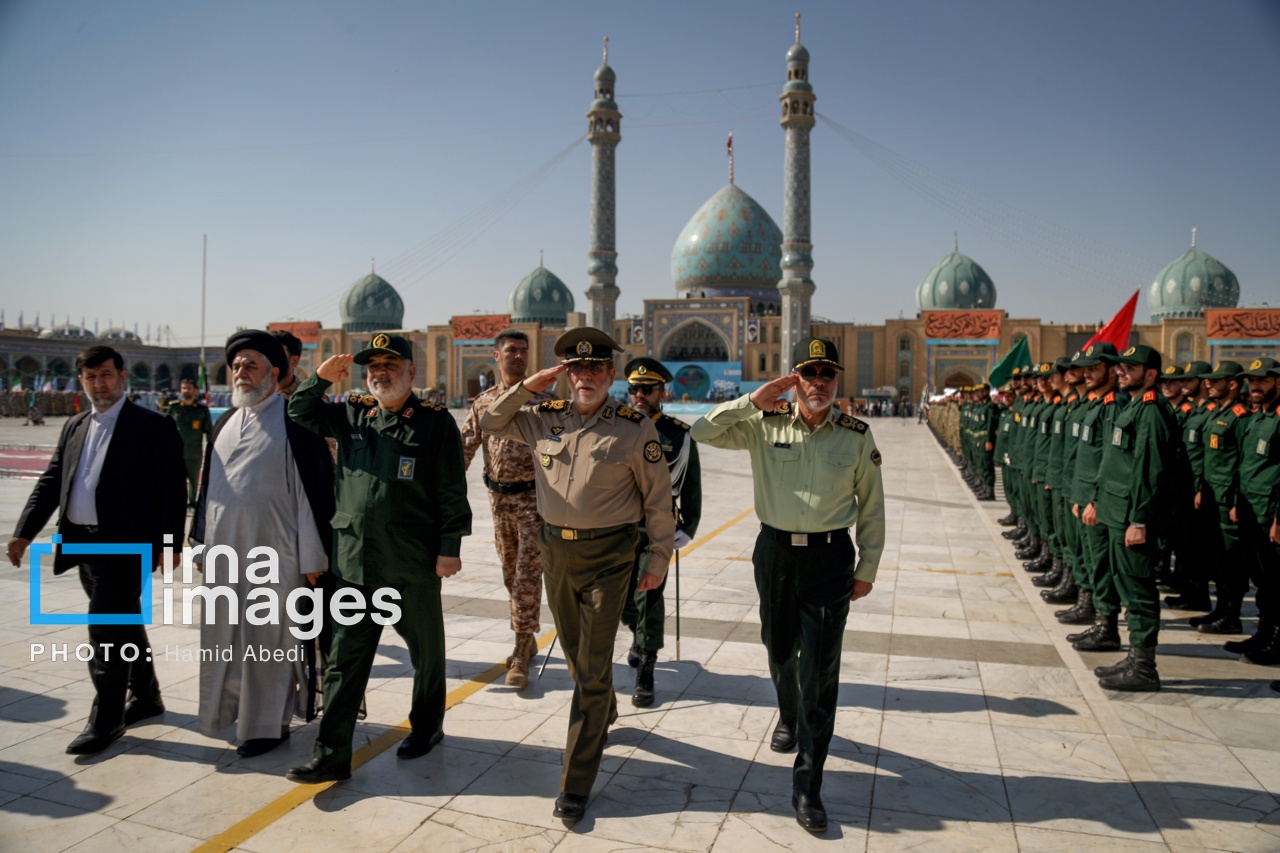 مراسم عهد سربازی و تجدید بیعت با امام زمان(عج)