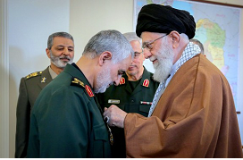 شرط حاج قاسم برای دریافت نشان ذوالفقار از رهبری شرط حاج قاسم برای دریافت نشان ذوالفقار از رهبری