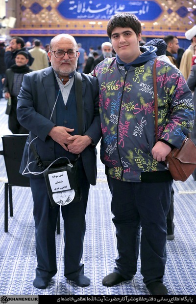 دیدار خانواده شهدای اقتدار با رهبر انقلاب در روز میلاد امیرالمومنین علیه&zwnj;السلام