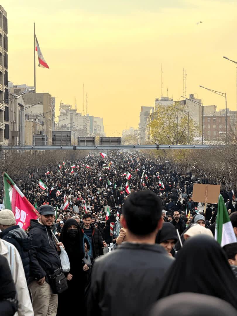 اجتماع عظیم میلیونی مردم علیه تروریسم اسرائیلی-آمریکایی اجتماع عظیم میلیونی مردم علیه تروریسم اسرائیلی-آمریکایی