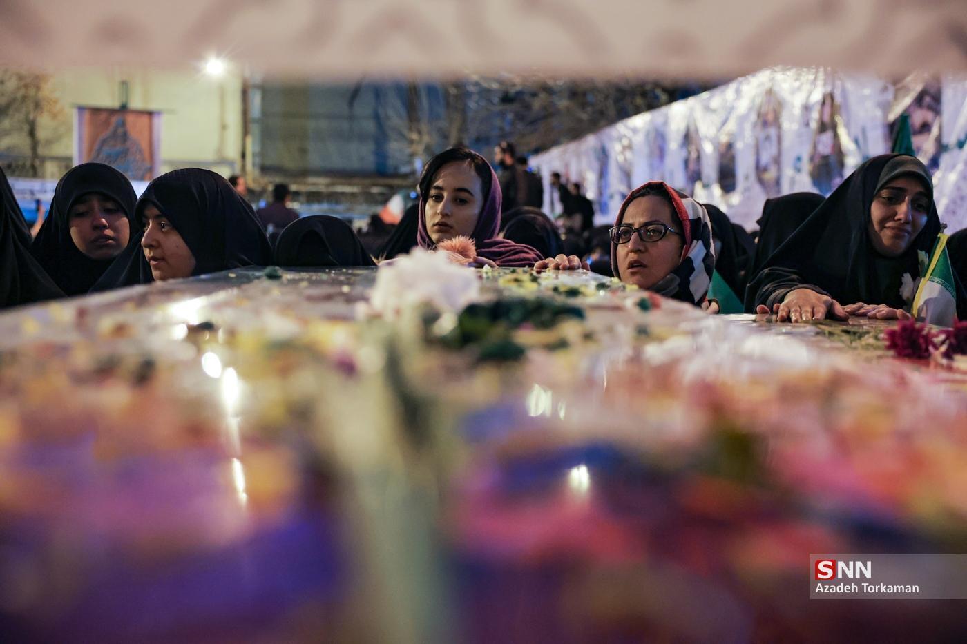 تشییع پیکر یکصد شهید مدافع امنیت تهران
