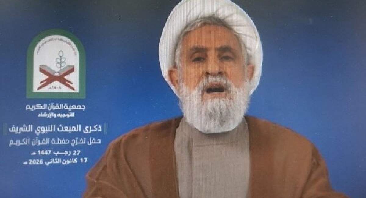 شیخ نعیم قاسم: عوامل موساد و آمریکا در آشوبهای ایران دخالت دارند