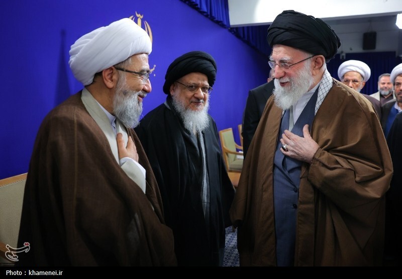 دیدار اعضای ستاد برگزاری کنگره بزرگداشت آیت&zwnj;الله سید محمدهادی میلانی با رهبر معظم انقلاب