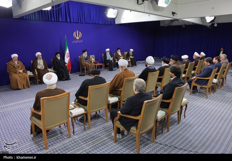 دیدار اعضای ستاد برگزاری کنگره بزرگداشت آیت&zwnj;الله سید محمدهادی میلانی با رهبر معظم انقلاب