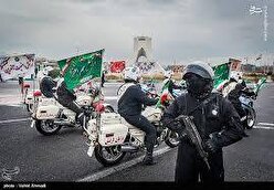 رژه موتوری درسالروز ورود امام خمینی (ره) به میهن