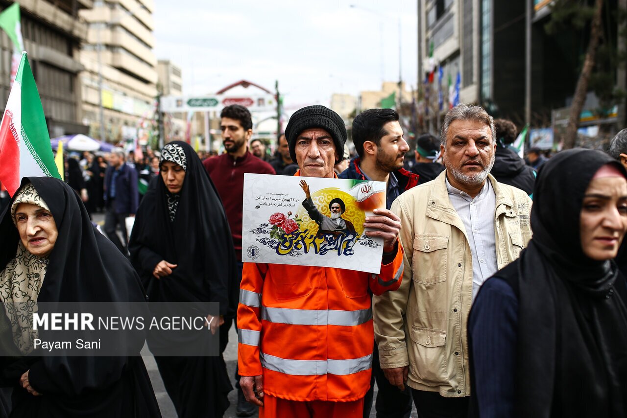 راهپیمایی ۲۲ بهمن در تهران