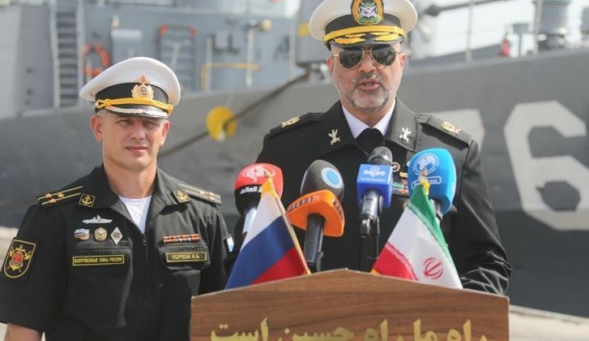 رزمایش مرکب دریایی نیروهای دریایی ایران و روسیه رزمایش مرکب دریایی نیروهای دریایی ایران و روسیه