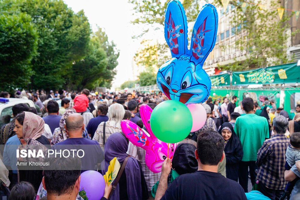 اجتماع ۵ کیلومتری امام رضایی‌ها در تهران