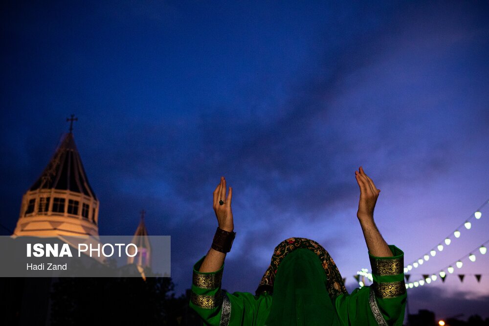اجتماع ۵ کیلومتری امام رضایی‌ها در تهران