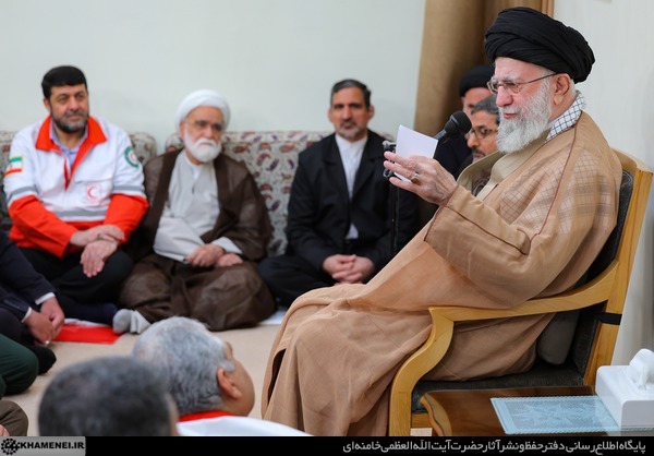 دیدار دست‌اندرکاران کنگره شهدای امدادگر