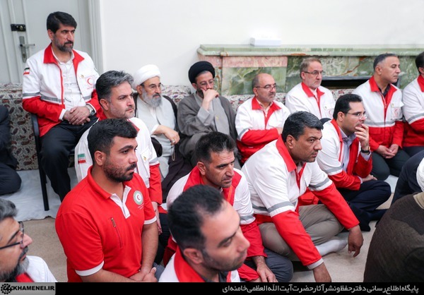 دیدار دست‌اندرکاران کنگره شهدای امدادگر