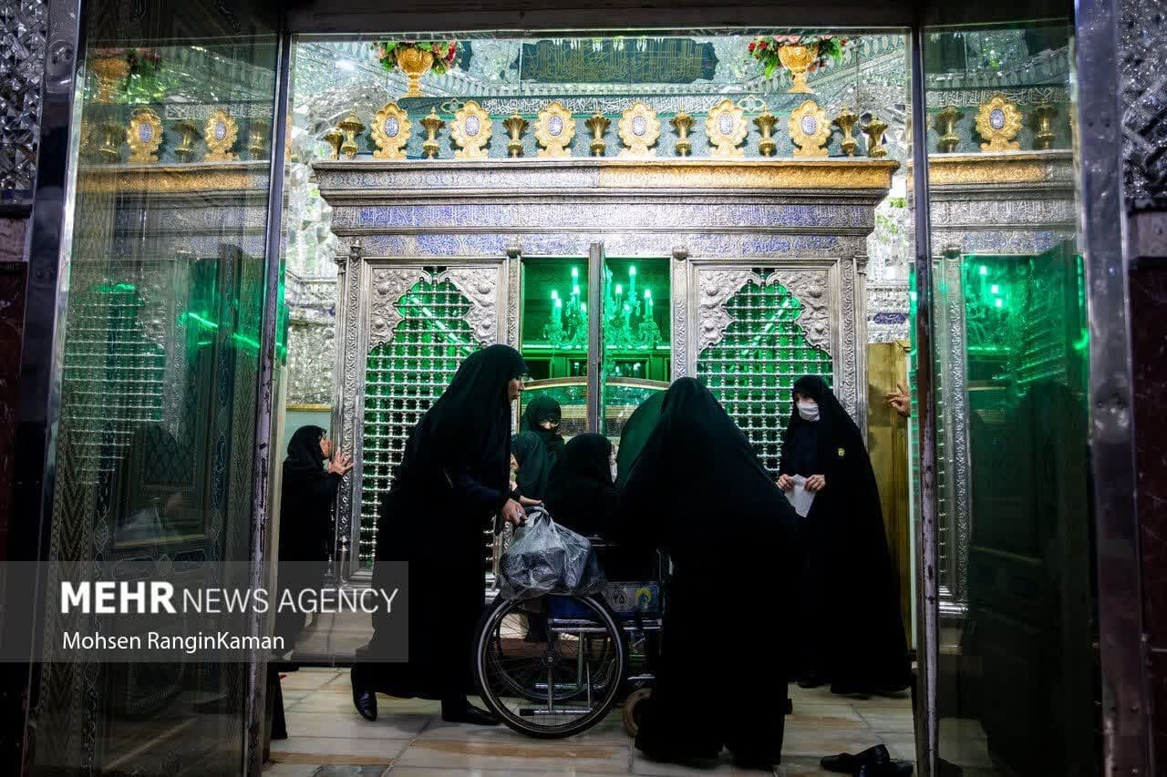 تصاویر غبارروبی حرم حضرت عبدالعظیم(ع)