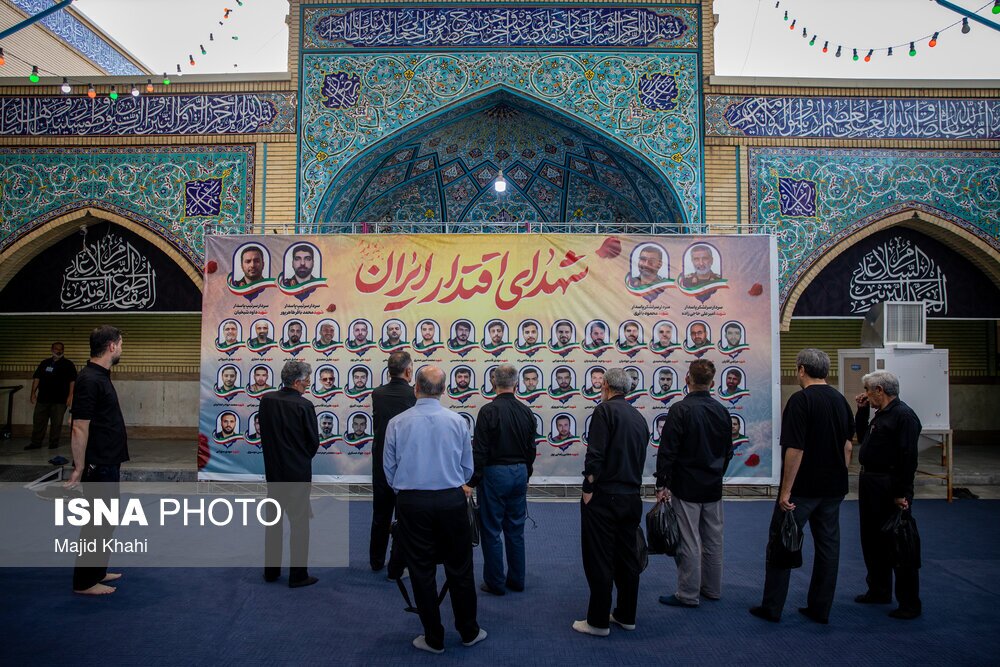 مراسم یادبود شهید سرلشکر امیرعلی حاجی‌زاده
