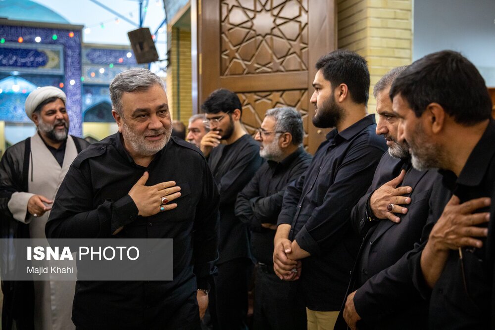 مراسم یادبود شهید سرلشکر امیرعلی حاجی‌زاده