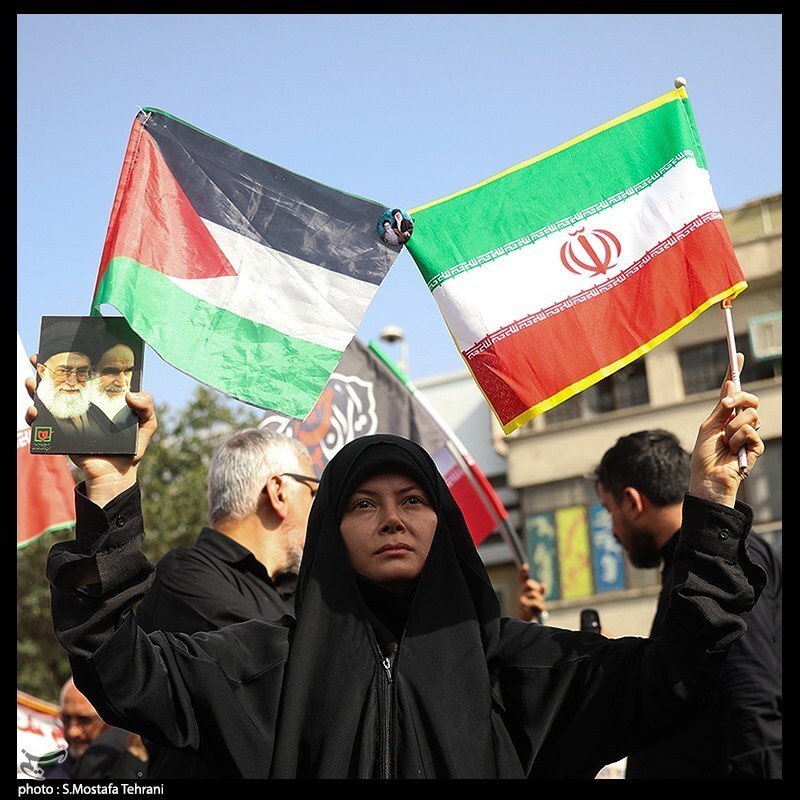تشییع شهدای اقتدار ملی در تهران