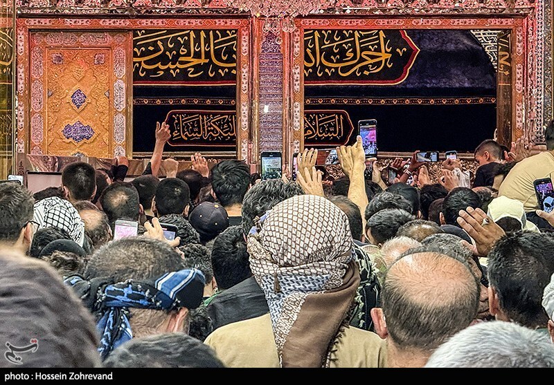 حال وهوای حرم مطهر حضرت علی (ع) در آستانه اربعین حسینی