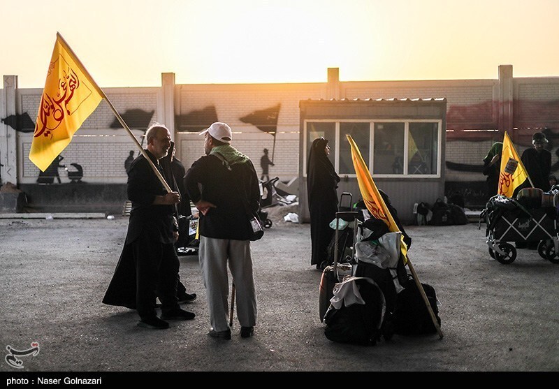 بازگشت زائرین اربعین حسینی از مرز مهران