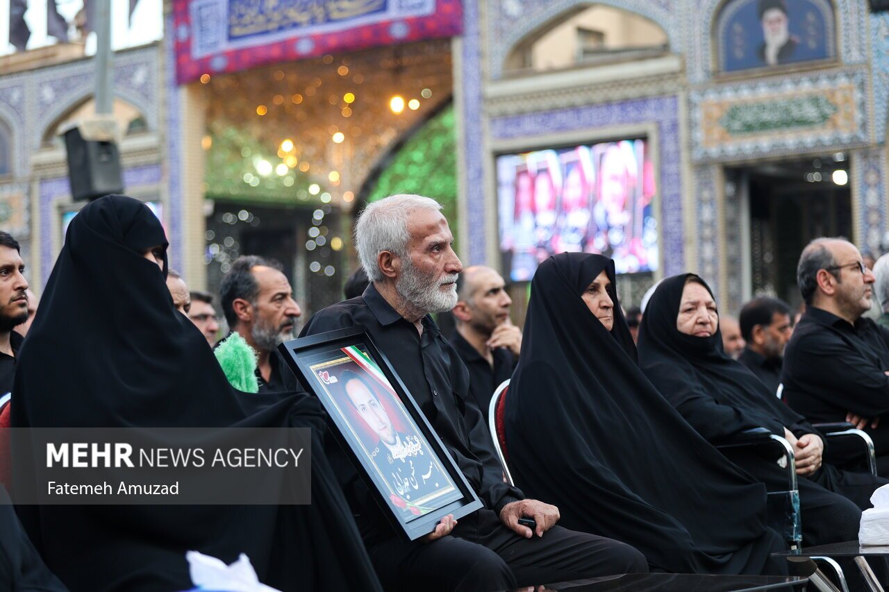 بزرگداشت چهلمین روز شهادت سردار سرلشکر شهید امیرعلی حاجی‌زاده