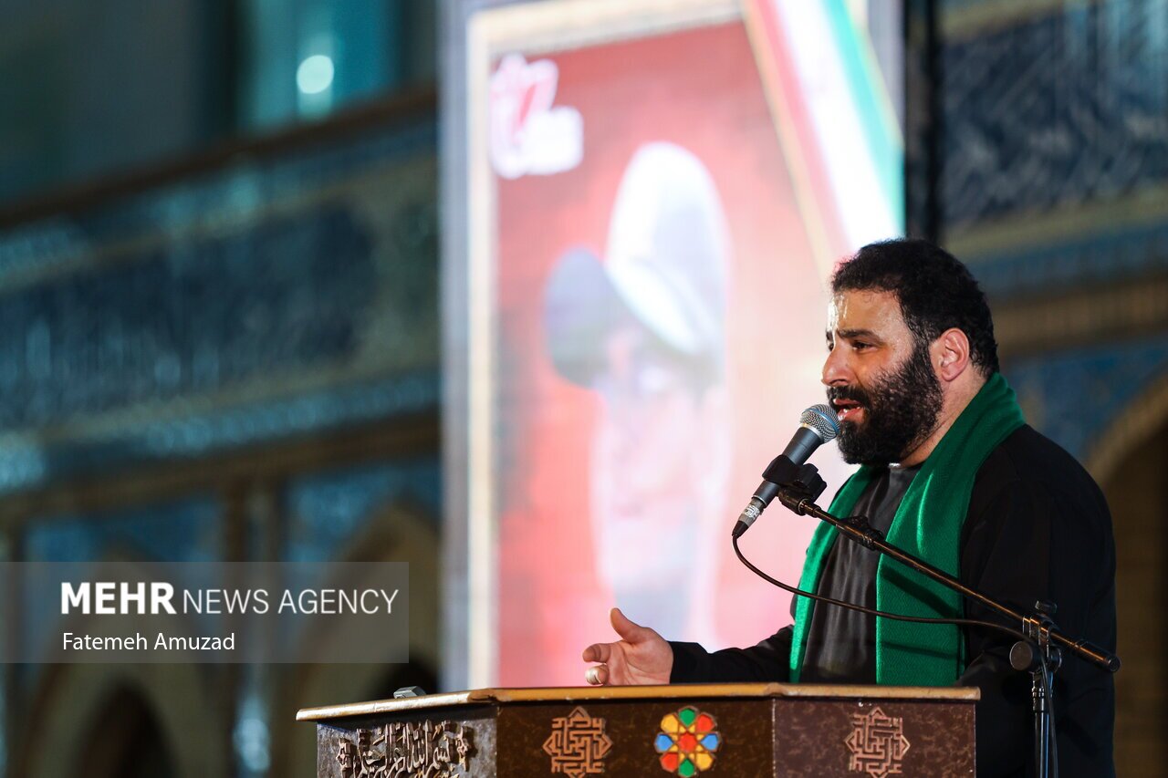 بزرگداشت چهلمین روز شهادت سردار سرلشکر شهید امیرعلی حاجی‌زاده