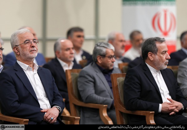 دیدار رئیس‌جمهور و اعضای هیئت دولت