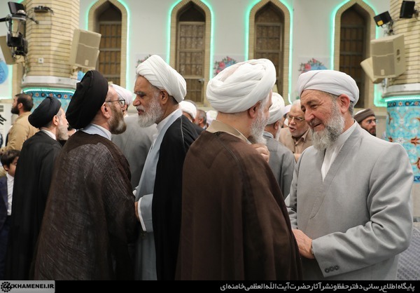 مراسم گرامیداشت عید میلاد پیامبر اکرم(ص) و امام صادق(ع) در حسینیه امام خمینی(ره)