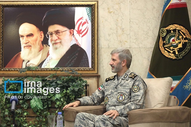 دیدار فرمانده کل سپاه با فرمانده کل ارتش
