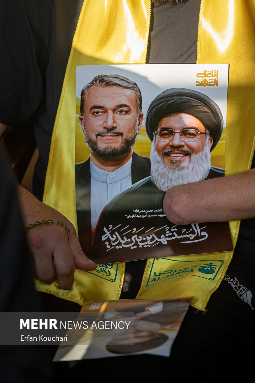 مراسم اولین سالگرد شهادت سید حسن نصرالله