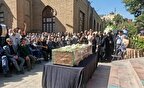 بدرقه زندهیاد محمد کاسبی/ تشییع هنرمندی که علیرغم سختی، عزتمند زیست