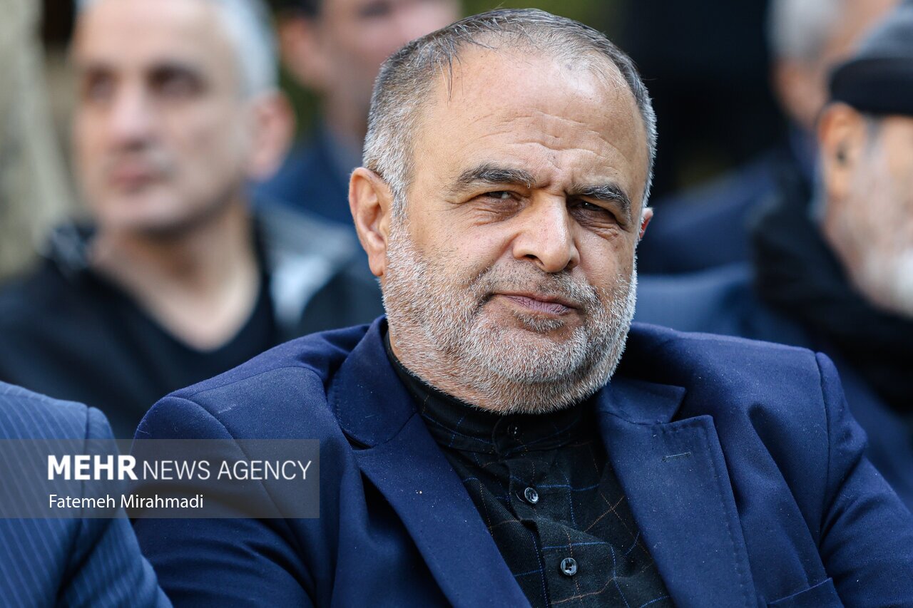 مراسم تشییع پیکر مرحوم سید محمد موسوی