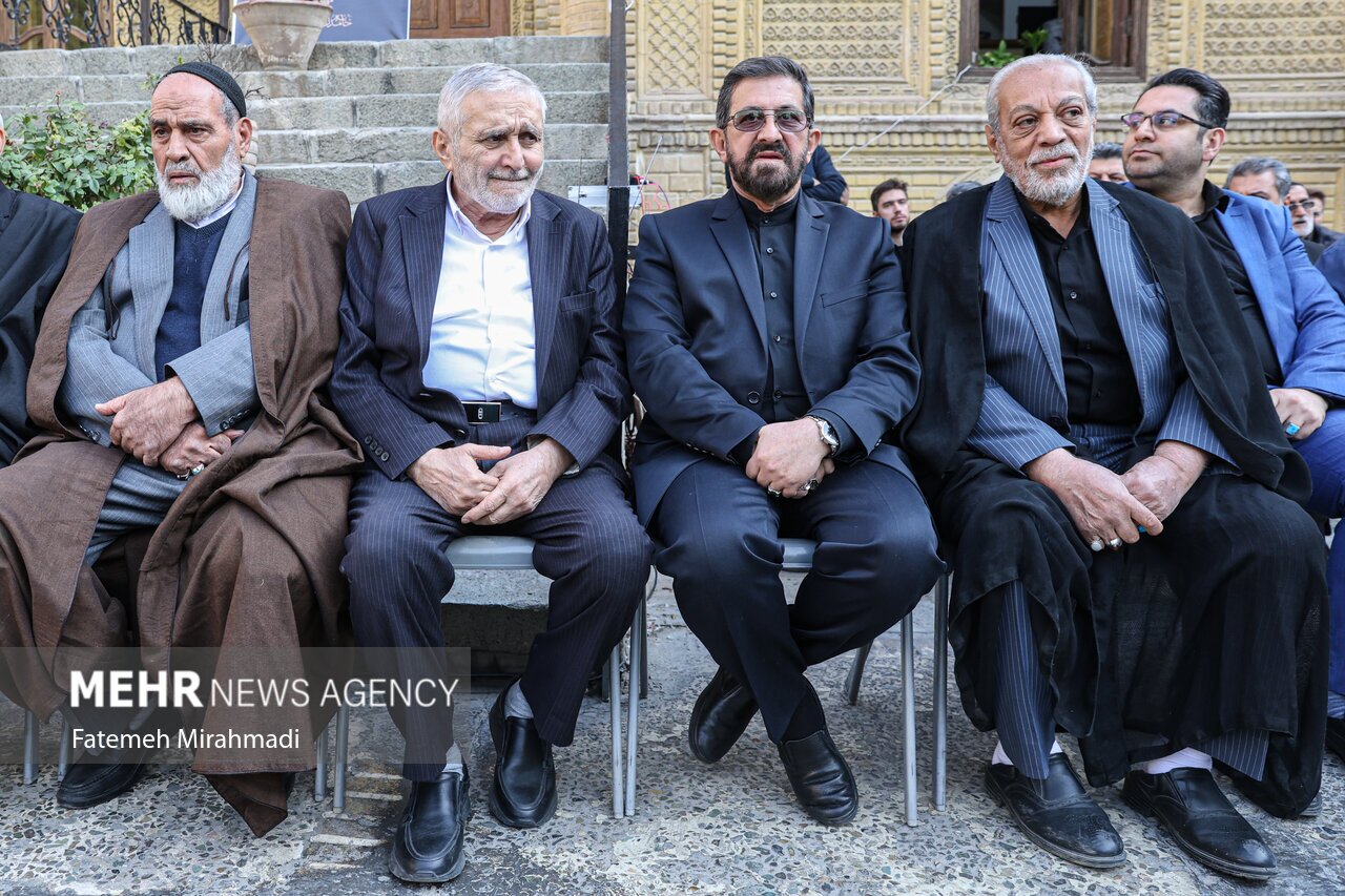 مراسم تشییع پیکر مرحوم سید محمد موسوی