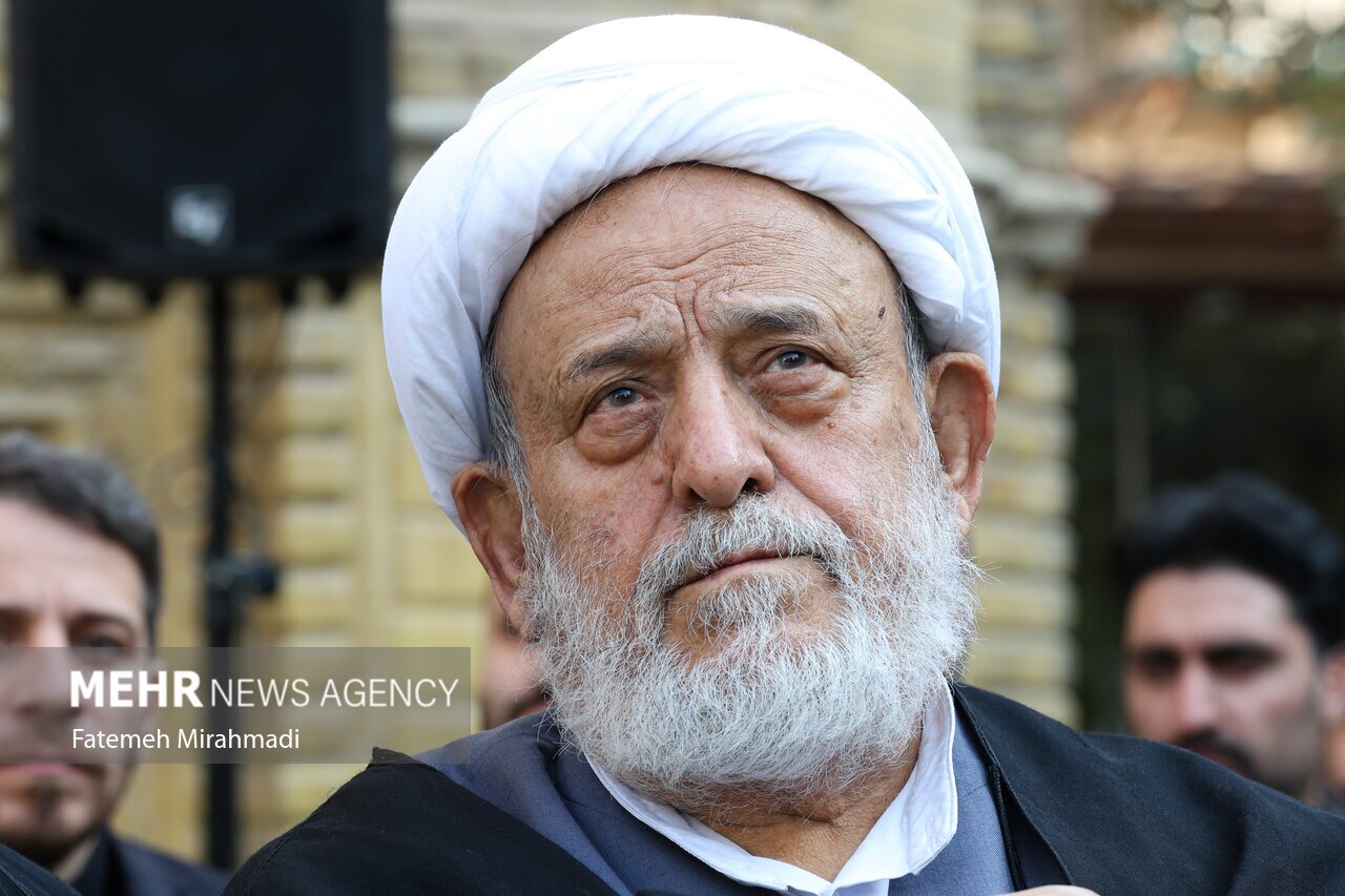 مراسم تشییع پیکر مرحوم سید محمد موسوی