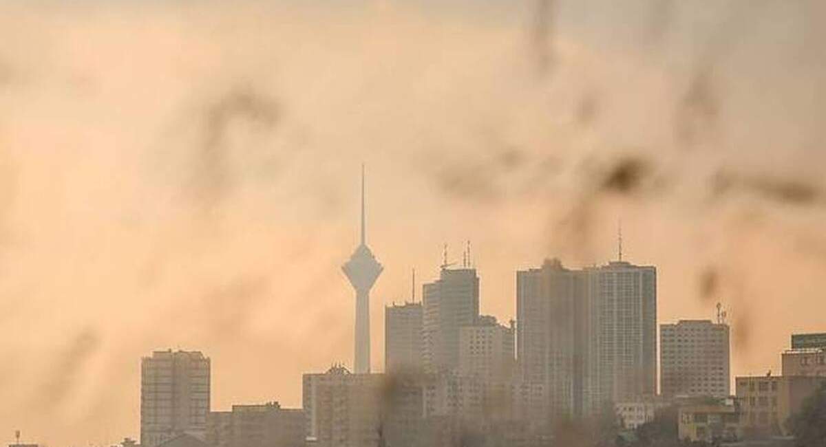 وضعیت هوای تهران قرمز شد