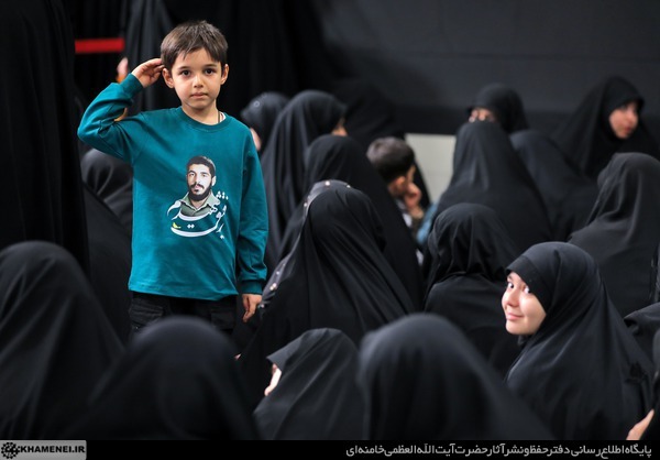 اولین شب مراسم عزاداری ایام شهادت حضرت فاطمةالزهرا سلام‌الله‌علیها در حسینیه امام خمینی(ره)