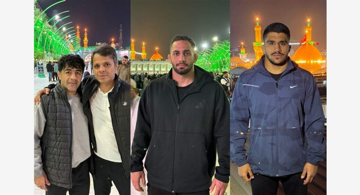 حضور تیم‌های ملی کشتی آزاد و فرنگی در کربلا