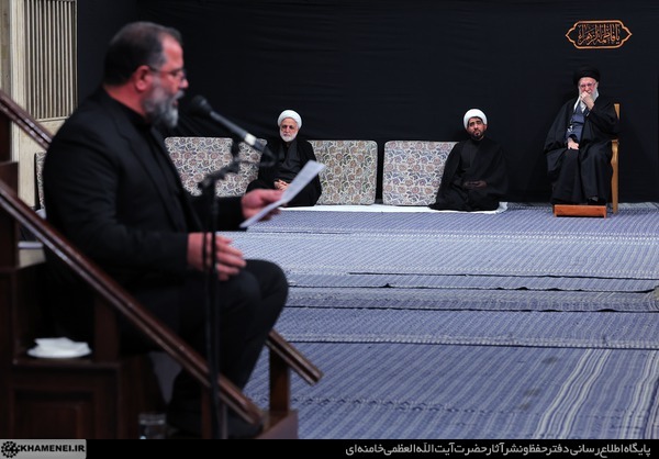 دومین شب مراسم عزاداری ایام شهادت حضرت فاطمةالزهرا سلام‌الله‌علیها در حسینیه امام خمینی(ره)