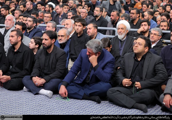 دومین شب مراسم عزاداری ایام شهادت حضرت فاطمةالزهرا سلام‌الله‌علیها در حسینیه امام خمینی(ره)