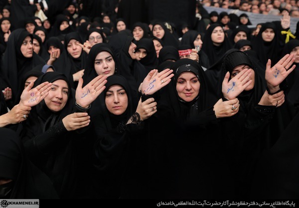 دومین شب مراسم عزاداری ایام شهادت حضرت فاطمةالزهرا سلام‌الله‌علیها در حسینیه امام خمینی(ره)