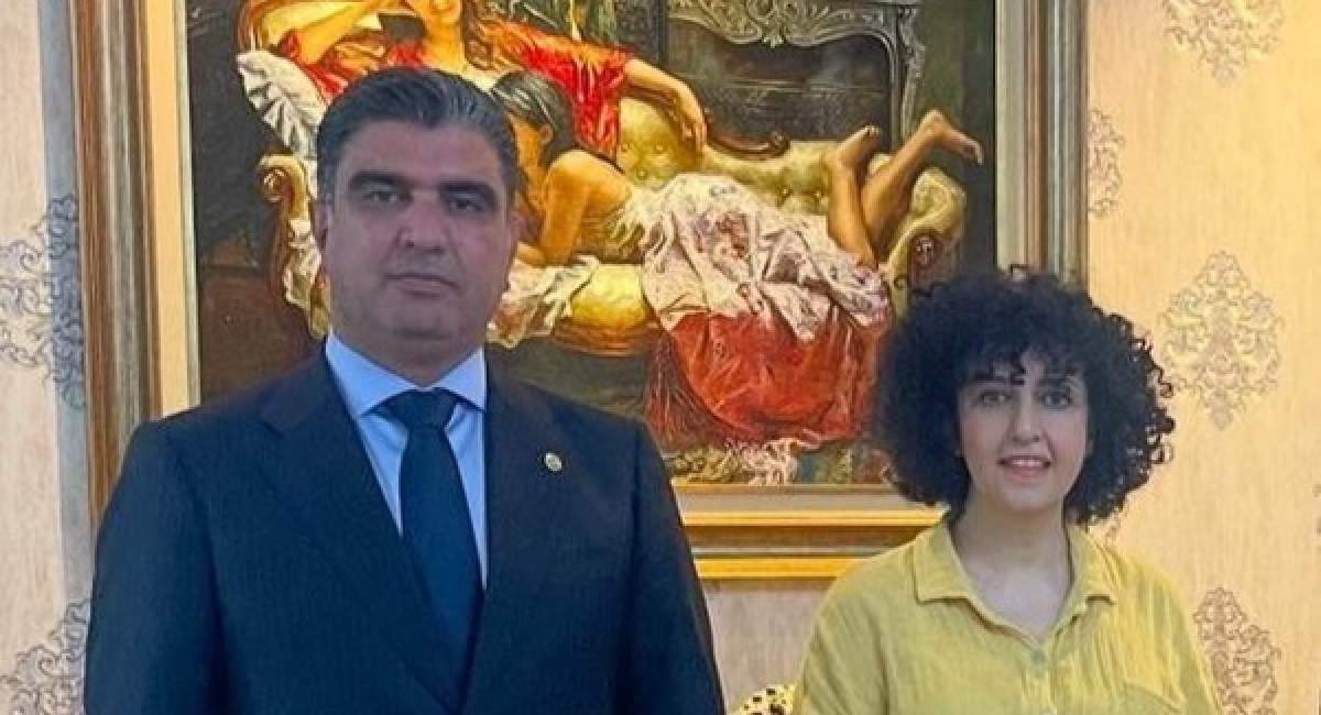 بازداشت نرگس محمدی در پروژه کشتهسازی خسرو علیکردی