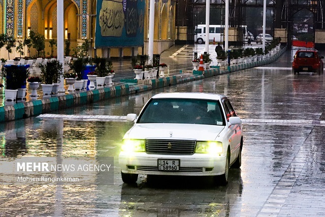 حال و هوای بارانی شهر نجف اشرف حال و هوای بارانی شهر نجف اشرف