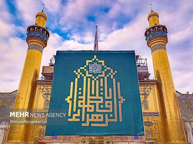 حال و هوای بارانی شهر نجف اشرف حال و هوای بارانی شهر نجف اشرف