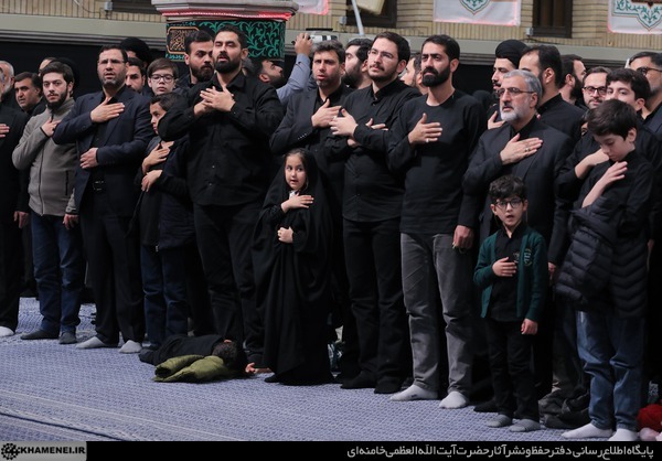 مراسم عزاداری شام شهادت حضرت فاطمةالزهرا سلام‌الله‌علیها در حسینیه امام خمینی(ره)