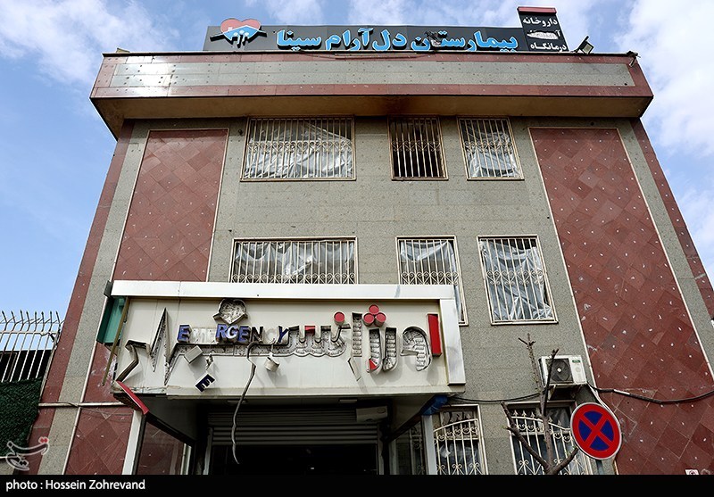 آسیب حملات صهیونیستی آمریکایی به بیمارستان روانپزشکی دل‌آرام