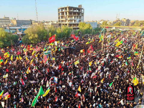 نجف اشرف و کربلای معلی در سوگِ قائد شهید امت/ تجلی وحدت ناگسستنی ایران و عراق+فیلم