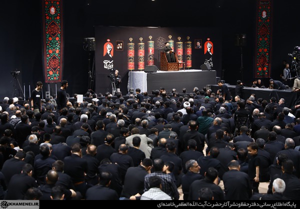 مراسم عزاداری حضرت اباعبدالله الحسین(ع) از طرف رهبر انقلاب مراسم عزاداری حضرت اباعبدالله الحسین(ع) از طرف رهبر انقلاب