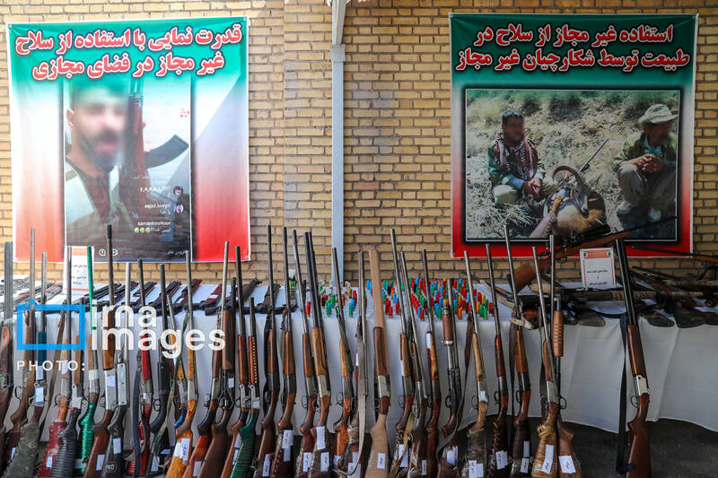 کشف انواع سلاح و مهمات در مشهد کشف انواع سلاح و مهمات در مشهد